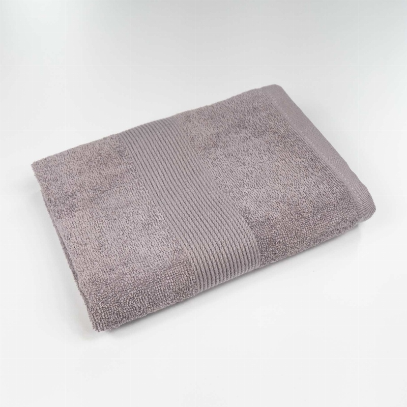 Рушник для рук та обличчя махровий з Бордюром GM Textile 40х70см 400г/м2 (Кавовий)